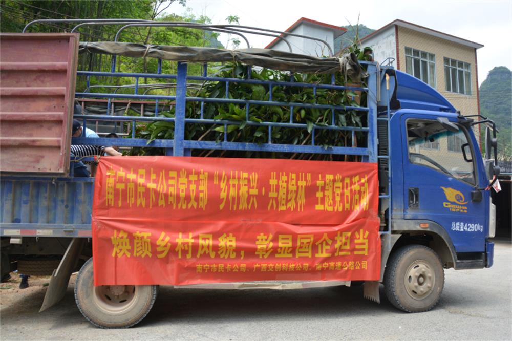 2.党员志愿服务队协助将芒果树树苗从货车上卸下.jpg